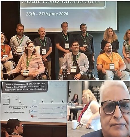 TREAT-NMD Adult Neuromuscular Masterclass, Amsterdam, Netherlands (June 2026).